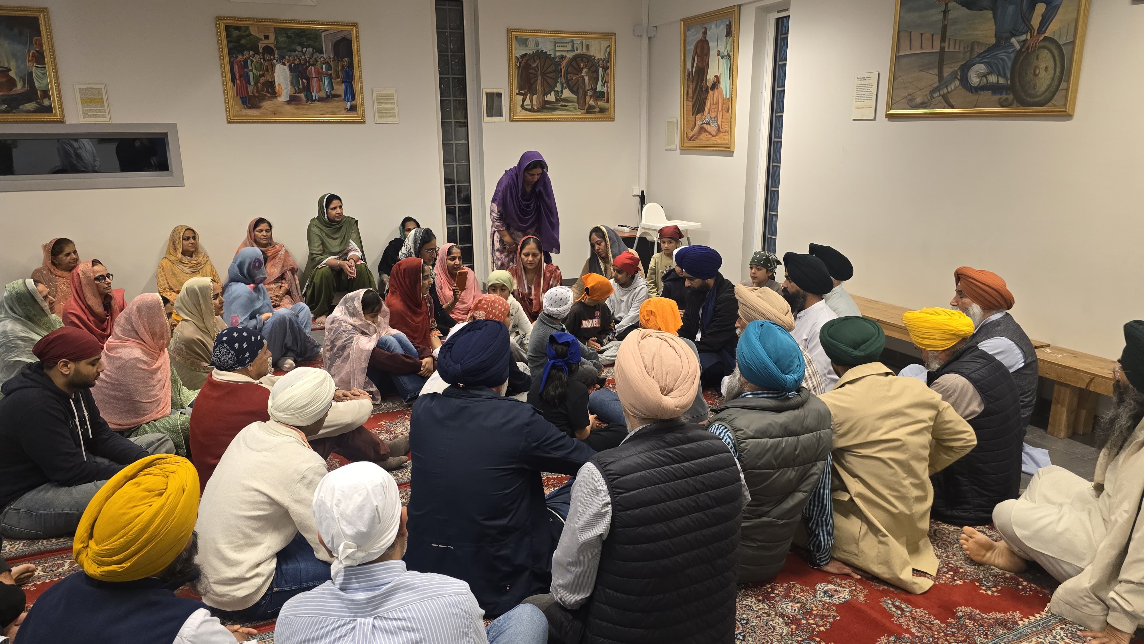 ਜਥੇਦਾਰ ਕੁਲਦੀਪ ਸਿੰਘ ਗੜਗੱਜ (ਨਾਰਵੇ) ਸਕੂਲ ਦੌਰਾ