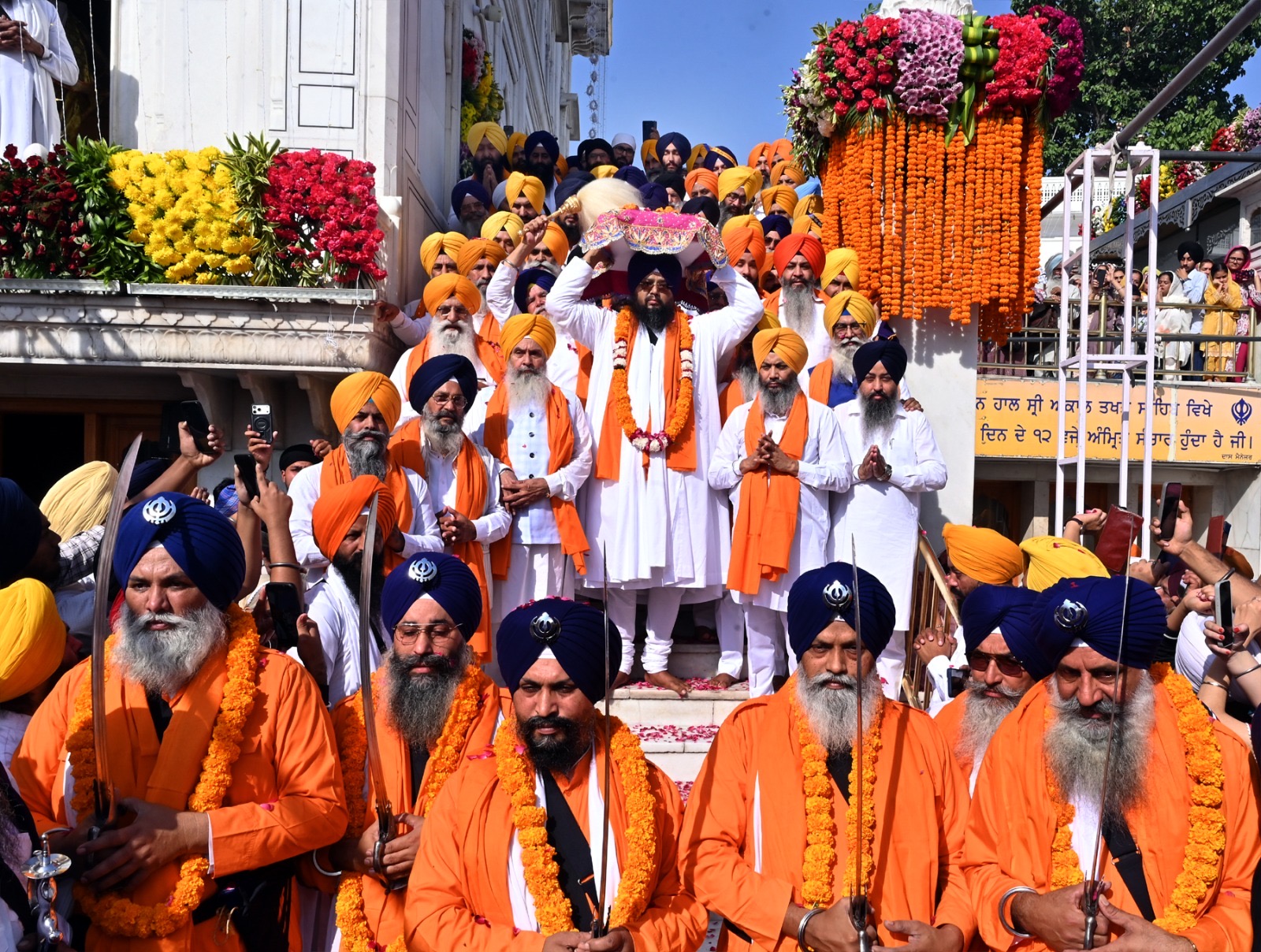 ਧੰਨ  ਗੁਰੂ ਰਾਮਦਾਸ ਸਾਹਿਬ ਜੀ ਦੇ ਪ੍ਰਕਾਸ਼ ਪੁਰਬ ਮੌਕੇ ਨਗਰ ਕੀਰਤਨ