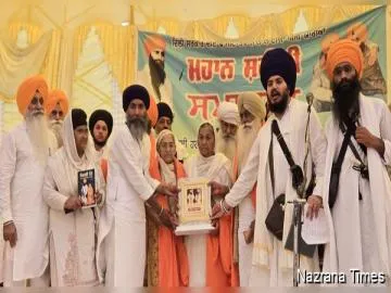 ਸ਼ਹੀਦ ਭਾਈ ਹਰਜਿੰਦਰ ਸਿੰਘ ਜਿੰਦਾ ਅਤੇ ਸ਼ਹੀਦ ਭਾਈ ਸੁਖਦੇਵ ਸਿੰਘ ਸੁੱਖਾ ਦੇ ਸ਼ਹੀਦੀ ਸਮਾਗਮ 'ਚ ਪਿੰਡ ਗਦਲੀ ਵਿਖੇ ਪੰਥਕ ਬੁਲਾਰਿਆਂ ਨੇ ਪਾਈ ਖ਼ਾਲਿਸਤਾਨ ਦੀ ਗੂੰਜ