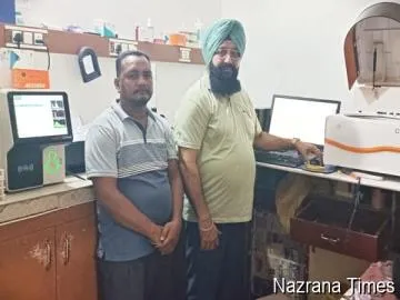 ਸੁੱਖ ਮੈਡੀਕਲ ਕੈਰੋਂ ਵਿਖੇ ਆਟੋਮੈਟਿਕ ਬਾਇਓ ਕਮਿਸਟਰੀ ਐਨਲਾਇਜਰ ਕੰਪਿਊਟਰ ਲੈਬੋਰਟਰੀ ਤਕਨੀਕ ਓਪਨ