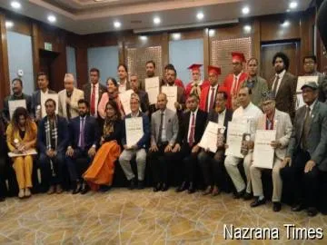 दर्जनों पत्रकारों को साउथ एशियन हीरो अवॉर्ड 2026 से सम्मानित किया गया