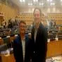 SAARC Journalist Forum President Lama Meets Rolf Alter, CEPA Vice Chairman During UN Session