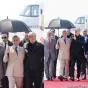 Iranian President Masoud Pezeshkian Arrives in Islamabad, Receives Grand Welcome