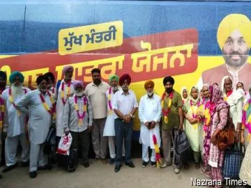 ਮੁੱਖ ਮੰਤਰੀ ਤੀਰਥ ਯਾਤਰਾ ਯੋਜਨਾ ਤਹਿਤ ਵਿਧਾਇਕ ਕੁਲਵੰਤ ਸਿੰਘ ਦੀ ਅਗਵਾਈ 'ਚ ਤੀਰਥ ਯਾਤਰਾ ਲਈ  3 ਬੱਸਾਂ ਹੋਈਆਂ ਰਵਾਨਾ : ਹਲਕਾ ਕੋਆਰਡੀਨੇਟਰ ਫੂਲਰਾਜ  ਸਿੰਘ