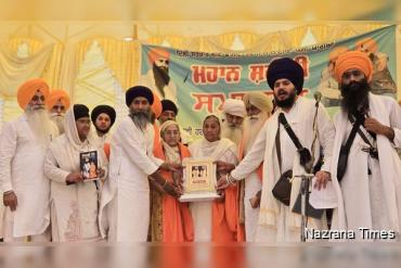 ਸ਼ਹੀਦ ਭਾਈ ਹਰਜਿੰਦਰ ਸਿੰਘ ਜਿੰਦਾ ਅਤੇ ਸ਼ਹੀਦ ਭਾਈ ਸੁਖਦੇਵ ਸਿੰਘ ਸੁੱਖਾ ਦੇ ਸ਼ਹੀਦੀ ਸਮਾਗਮ 'ਚ ਪਿੰਡ ਗਦਲੀ ਵਿਖੇ ਪੰਥਕ ਬੁਲਾਰਿਆਂ ਨੇ ਪਾਈ ਖ਼ਾਲਿਸਤਾਨ ਦੀ ਗੂੰਜ