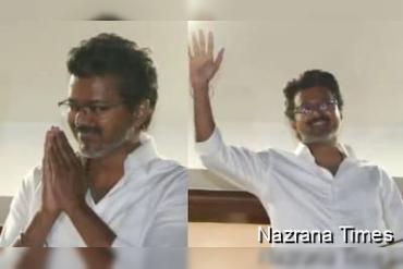 Vijay Makes First Public Appearance After TVK Wins Tamil Nadu Elections, Waves To Fans From Balcony