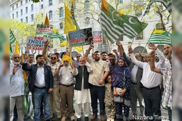 Kashmir and Khalistan Black Day Protest Held Outside Indian High Commission in London