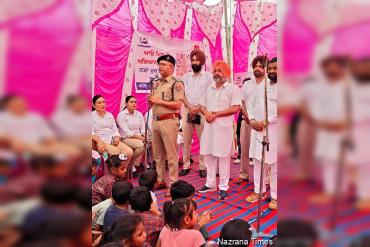 ਨਵਾਂ ਪਿੰਡ ਭੱਠੇ ਵਿਖੇ ਨਸ਼ਿਆਂ ਅਤੇ ਘਰੇਲੂ ਹਿੰਸਾ ਖ਼ਿਲਾਫ਼ ਜਾਗਰੂਕਤਾ ਲਈ ਨੁੱਕੜ ਨਾਟਕ ਦਾ ਆਯੋਜਨ