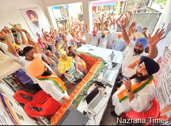 ਪੰਜਾਬ ਦਾ ਭਵਿੱਖ ਸਿਰਫ ਭਾਰਤੀ ਜਨਤਾ ਪਾਰਟੀ ਦੇ ਹੱਥਾਂ ਵਿੱਚ ਹੀ ਸੁਰੱਖਿਅਤ– ਹਰਜੀਤ ਸੰਧੂ